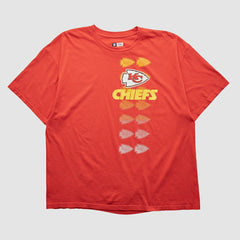 Kansas City Chiefs NFL 2000s T-shirt Red Vintage | Fanatics
