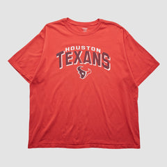 Houston Texans Reebok 2000s T-shirt Red Vintage | Fanatics