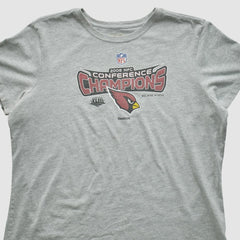 Arizona Cardinals Reebok 2008 T-shirt Heather Gray Vintage | Fanatics