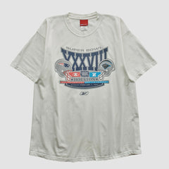 New England Patriots Reebok 2004 T-shirt White Vintage | Fanatics