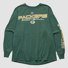 Green Bay Packers NFL 2000s Long Sleeve T-shirt Green Vintage | Fanatics