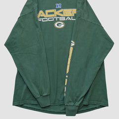 Green Bay Packers NFL 2000s Long Sleeve T-shirt Green Vintage | Fanatics