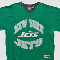 New York Jets The Edge 1997 T-shirt Green Vintage | Fanatics