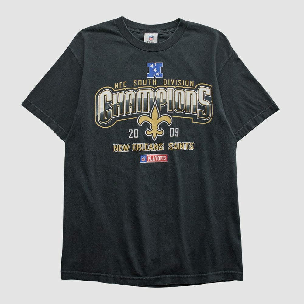 New Orleans Saints NFL 2009 T-shirt Black Vintage | Fanatics