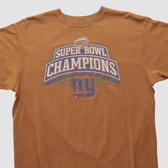 Super Bowl Reebok 2008 T-shirt Clay Vintage | Fanatics