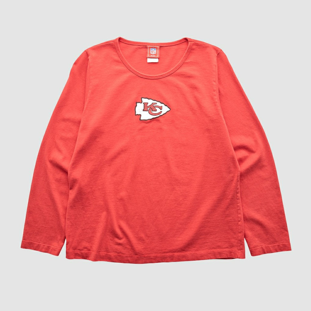 Kansas City Chiefs NFL 2000s Long Sleeve T-shirt Red Vintage | Fanatics