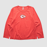 Kansas City Chiefs NFL 2000s Long Sleeve T-shirt Red Vintage | Fanatics