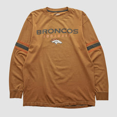 Denver Broncos 2000s Long Sleeve T-shirt Clay Vintage | Fanatics