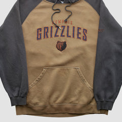 Memphis Grizzlies Reebok 2000s Hooded Pullover Sweatshirt Clay Vintage - NBA