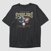 Pittsburgh Steelers NFL 2000s T-shirt Black Vintage | Fanatics
