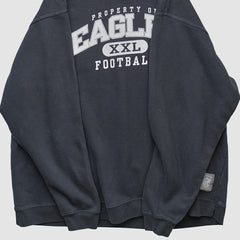 Philadelphia Eagles Reebok 2000s Pullover Sweatshirt Black Vintage | Fanatics