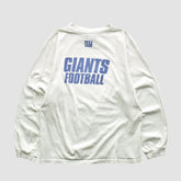 New York Giants 2000s Long Sleeve T-shirt White Vintage | Fanatics