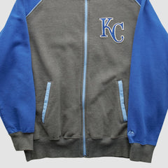 Kansas City Royals Majestic 2000s Full Zip Sweatshirt - MLB