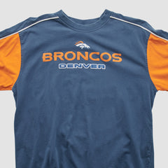 Denver Broncos NFL 2000s Long Sleeve T-shirt Navy Vintage | Fanatics