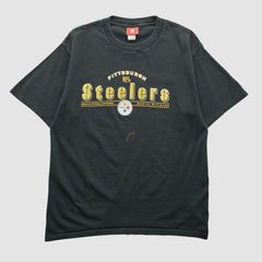 Pittsburgh Steelers NFL 2000s T-shirt Black Vintage | Fanatics