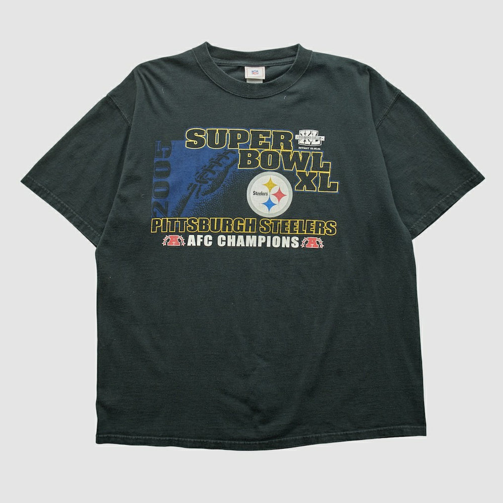 Pittsburgh Steelers NFL 2006 T-shirt Black Vintage | Fanatics