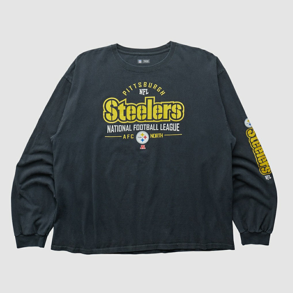 Pittsburgh Steelers NFL 2010s Long Sleeve T-shirt Black Vintage | Fanatics