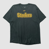 Pittsburgh Steelers Reebok 2000s T-shirt Black Vintage | Fanatics