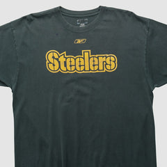 Pittsburgh Steelers Reebok 2000s T-shirt Black Vintage | Fanatics
