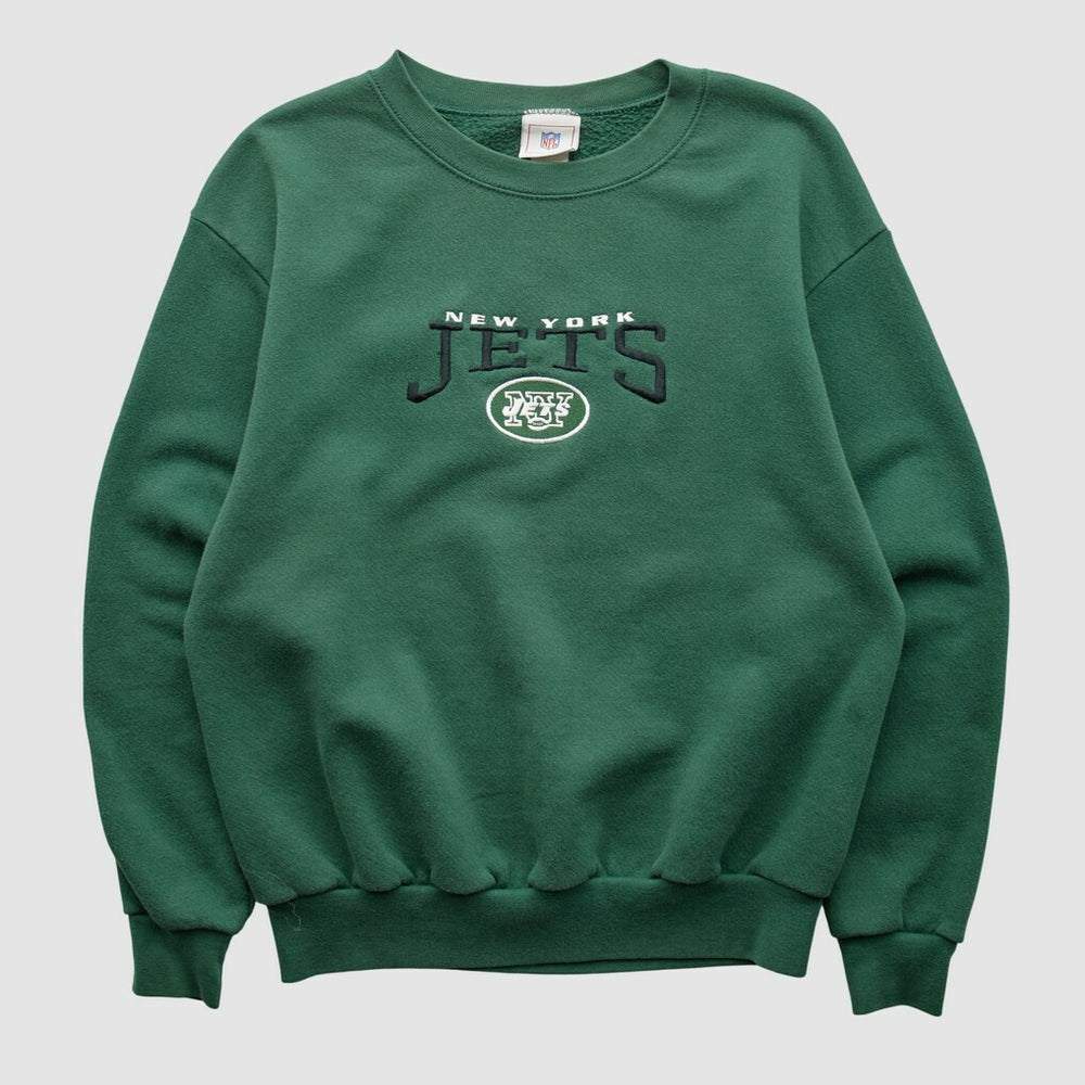 New York Jets NFL 2000s Pullover Sweatshirt Green Vintage | Fanatics