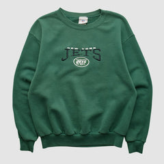 New York Jets NFL 2000s Pullover Sweatshirt Green Vintage | Fanatics