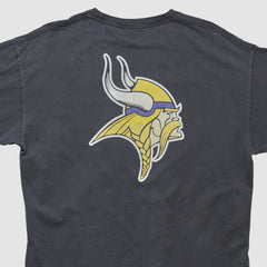 Minnesota Vikings NFL 2000s Long Sleeve T-shirt Black Vintage | Fanatics
