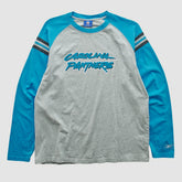 Carolina Panthers Reebok 2000s Long Sleeve T-shirt Heather Gray Vintage | Fanatics