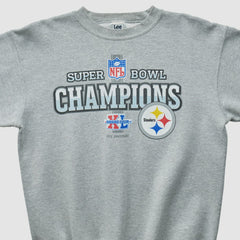 Pittsburgh Steelers Lee Apparel 2006 Pullover Sweatshirt Heather Gray Vintage | Fanatics