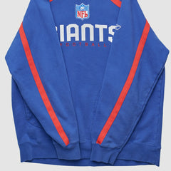 New York Giants Reebok 2000s Hooded Pullover Sweatshirt Blue Vintage | Fanatics