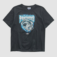 Carolina Panthers Reebok 2000s T-shirt Black Vintage | Fanatics
