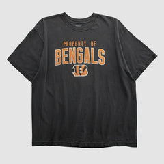 Cincinnati Bengals Reebok 2000s T-shirt Black Vintage | Fanatics