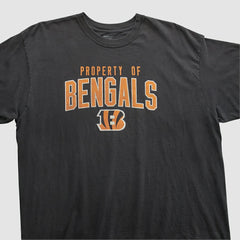 Cincinnati Bengals Reebok 2000s T-shirt Black Vintage | Fanatics