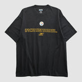 Pittsburgh Steelers Reebok 2000s T-shirt Black Vintage | Fanatics