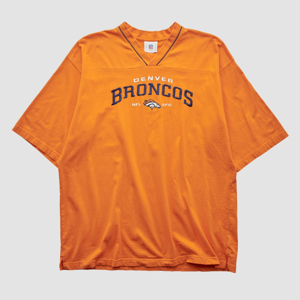 Denver Broncos NFL 2000s T-shirt Orange Vintage | Fanatics