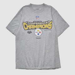 Conference Champions Reebok 2008 T-shirt Heather Gray Vintage | Fanatics