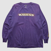 Baltimore Ravens NFL 2010s Long Sleeve T-shirt Purple Vintage | Fanatics