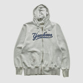 New York Yankees Nike 2000s Hooded Full Zip Sweatshirt - MLB