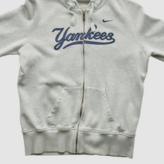 New York Yankees Nike 2000s Hooded Full Zip Sweatshirt - MLB