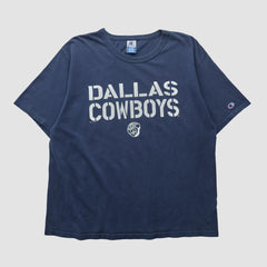 Dallas Cowboys Champion 90s T-shirt Navy Vintage | Fanatics