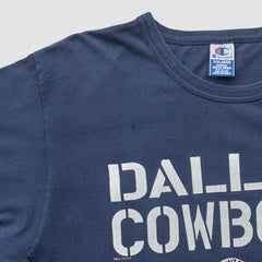 Dallas Cowboys Champion 90s T-shirt Navy Vintage | Fanatics