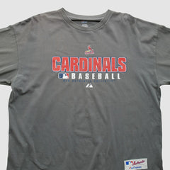 St. Louis Cardinals Majestic 2000s Long Sleeve T-shirt - MLB