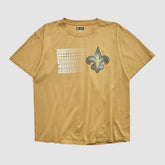 New Orleans Saints NFL 2010s T-shirt Yellow Vintage | Fanatics