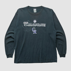Colorado Rockies Delta 2007 Long Sleeve T-shirt - MLB
