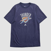 Oklahoma City Thunder 2010s T-shirt Navy Vintage - NBA