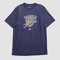 Oklahoma City Thunder 2010s T-shirt Navy Vintage - NBA
