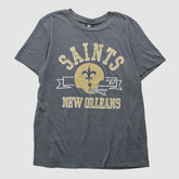New Orleans Saints NFL 2010s T-shirt Gray Vintage | Fanatics
