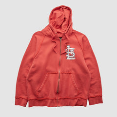 St. Louis Cardinals Genuine Merchandise 2000s Hooded Full Zip Sweatshirt - MLB