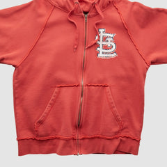St. Louis Cardinals Genuine Merchandise 2000s Hooded Full Zip Sweatshirt - MLB