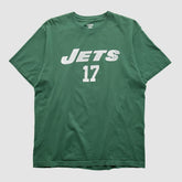 New York Jets Reebok 2000s T-shirt Green Vintage | Fanatics