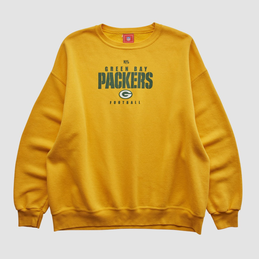 Green Bay Packers NFL 2000s Pullover Sweatshirt Yellow Vintage | Fanatics